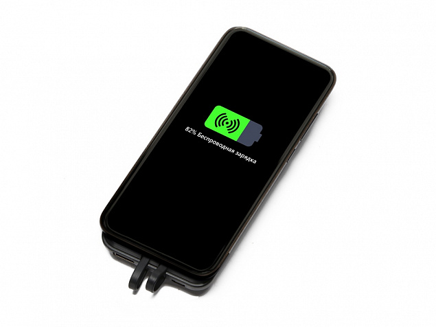 Портативное беспроводное зарядное устройство Octopus Air, 5000 mAh с логотипом в Балашихе заказать по выгодной цене в кибермаркете AvroraStore