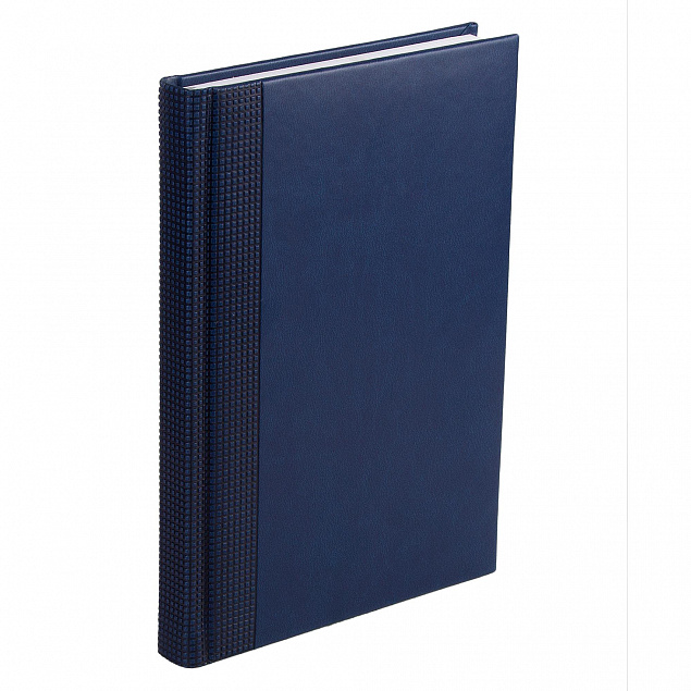 Ежедневник VELVET, А5,  датированный (2022 г.), синий с логотипом в Балашихе заказать по выгодной цене в кибермаркете AvroraStore