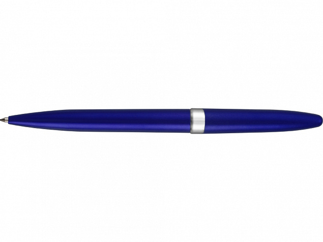 Ручка шариковая Империал, синий металлик с логотипом в Балашихе заказать по выгодной цене в кибермаркете AvroraStore