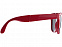 Очки солнцезащитные Sun Ray складные, красный с логотипом в Балашихе заказать по выгодной цене в кибермаркете AvroraStore