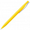 Ручка шариковая Pin Soft Touch, желтая с логотипом в Балашихе заказать по выгодной цене в кибермаркете AvroraStore