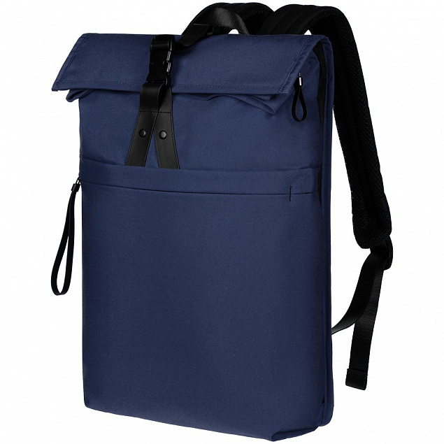 Рюкзак urbanPulse, синий с логотипом в Балашихе заказать по выгодной цене в кибермаркете AvroraStore