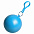 Дождевик в круглом футляре NIMBUS, голубой с логотипом в Балашихе заказать по выгодной цене в кибермаркете AvroraStore
