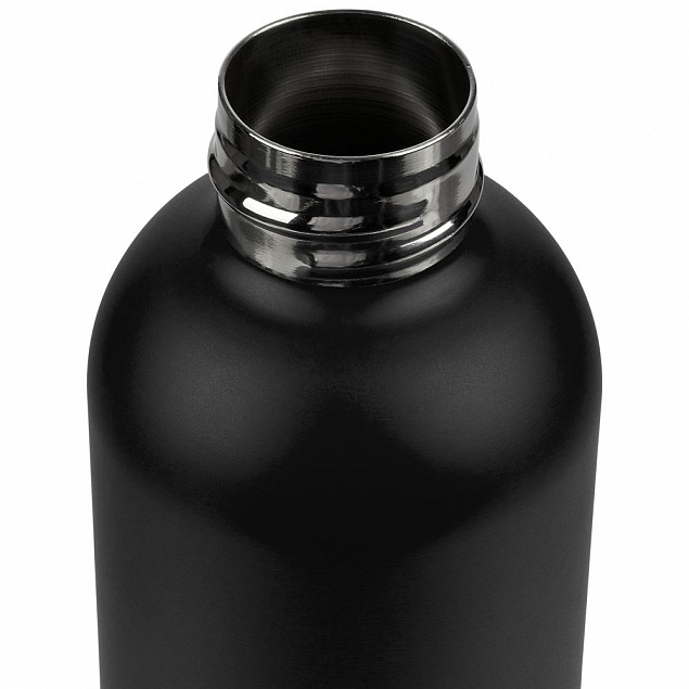 Термобутылка Glendale, черная с логотипом в Балашихе заказать по выгодной цене в кибермаркете AvroraStore