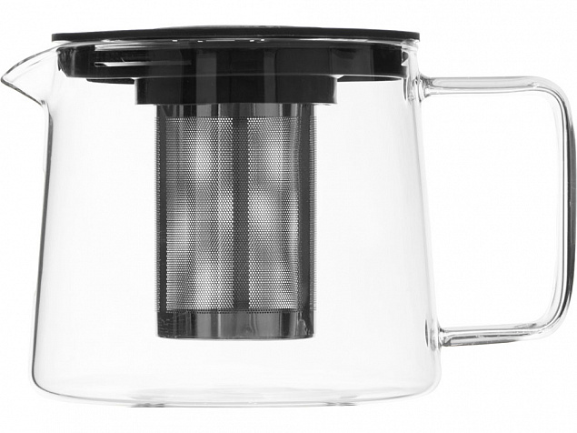 Стеклянный заварочный чайник с фильтром «Pu-erh» с логотипом в Балашихе заказать по выгодной цене в кибермаркете AvroraStore