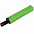 Складной зонт U.090, черный с неоново-зеленым с логотипом в Балашихе заказать по выгодной цене в кибермаркете AvroraStore