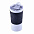Термокружка вакуумная 'Funny" белая, черная, силикон с логотипом в Балашихе заказать по выгодной цене в кибермаркете AvroraStore