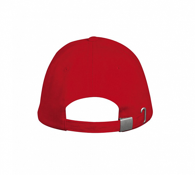 Бейсболка LONG BEACH, красная с логотипом в Балашихе заказать по выгодной цене в кибермаркете AvroraStore