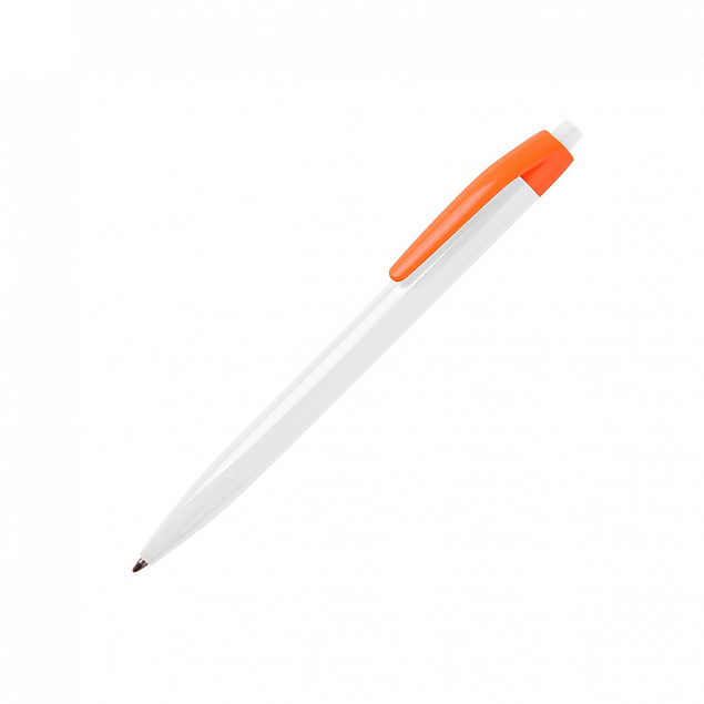 Ручка шариковая Pim - Оранжевый OO с логотипом в Балашихе заказать по выгодной цене в кибермаркете AvroraStore