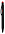 Ручка шариковая Raven (черная с оранжевым) с логотипом в Балашихе заказать по выгодной цене в кибермаркете AvroraStore
