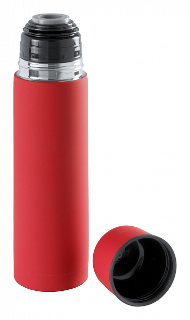 Термос 500 мл,красный с логотипом в Балашихе заказать по выгодной цене в кибермаркете AvroraStore