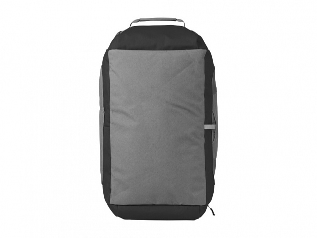 Сумка-рюкзак Revelstoke дорожная, серый/черный с логотипом в Балашихе заказать по выгодной цене в кибермаркете AvroraStore