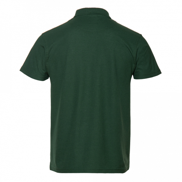 Рубашка поло Рубашка мужская 04 Тёмно-зелёный с логотипом в Балашихе заказать по выгодной цене в кибермаркете AvroraStore