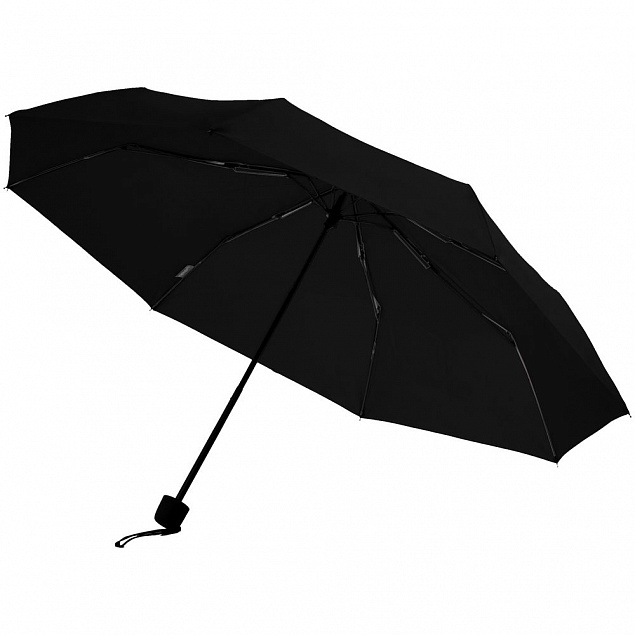 Зонт складной Mini Hit Dry-Set, черный с логотипом в Балашихе заказать по выгодной цене в кибермаркете AvroraStore