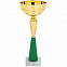 Кубок Kudos, средний, зеленый с логотипом в Балашихе заказать по выгодной цене в кибермаркете AvroraStore