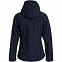 Куртка женская Hooded Softshell темно-синяя с логотипом в Балашихе заказать по выгодной цене в кибермаркете AvroraStore