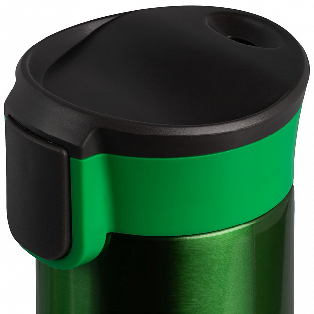 Термостакан Tralee, зеленый с логотипом в Балашихе заказать по выгодной цене в кибермаркете AvroraStore