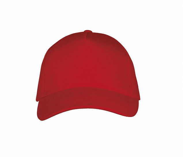 Бейсболка LONG BEACH, красная с логотипом в Балашихе заказать по выгодной цене в кибермаркете AvroraStore