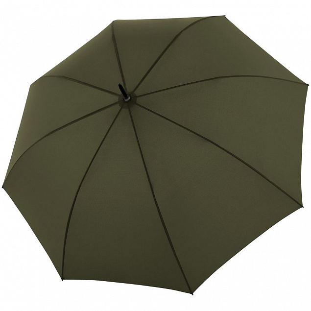 Зонт-трость Nature Golf Automatic, зеленый с логотипом в Балашихе заказать по выгодной цене в кибермаркете AvroraStore