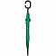 Зонт-трость Charme, зеленый с логотипом в Балашихе заказать по выгодной цене в кибермаркете AvroraStore