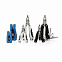 Мультитул Mini Fix с пассатижами, синий с логотипом в Балашихе заказать по выгодной цене в кибермаркете AvroraStore