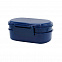 Ланчбокс (контейнер для еды) Grano, распродажа, синий с логотипом в Балашихе заказать по выгодной цене в кибермаркете AvroraStore