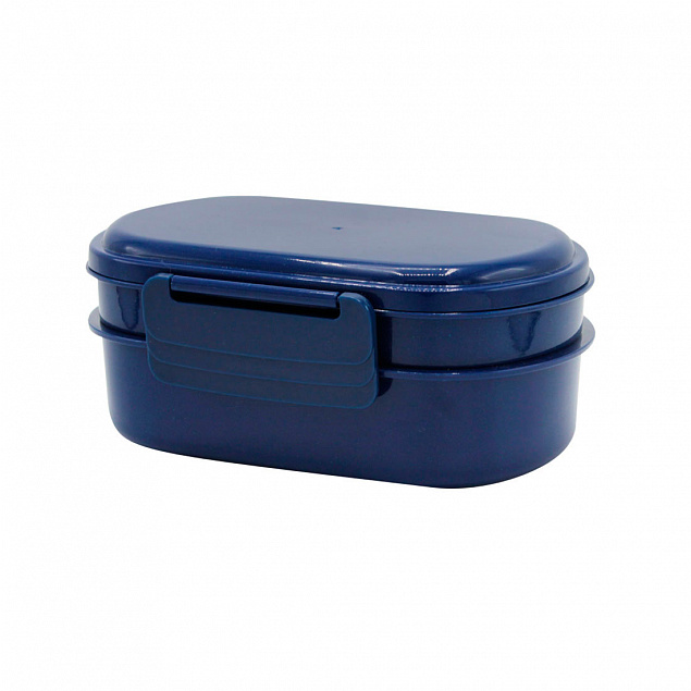 Ланчбокс (контейнер для еды) Grano, распродажа, синий с логотипом в Балашихе заказать по выгодной цене в кибермаркете AvroraStore