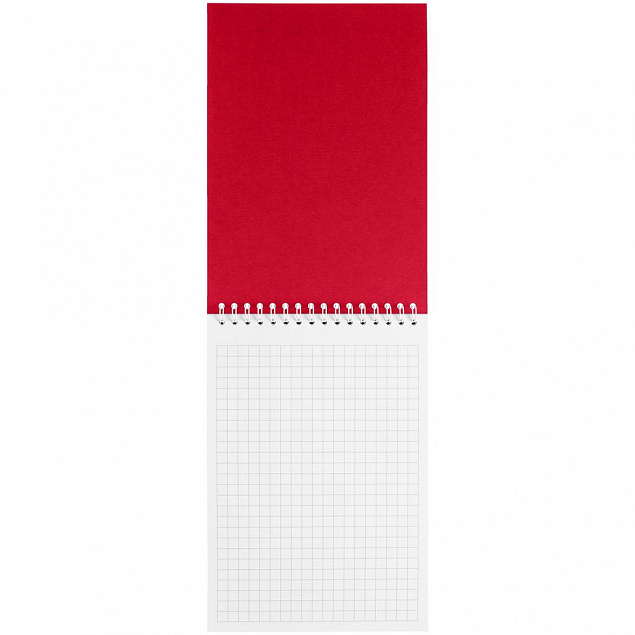 Блокнот Dali в клетку, красный с логотипом в Балашихе заказать по выгодной цене в кибермаркете AvroraStore