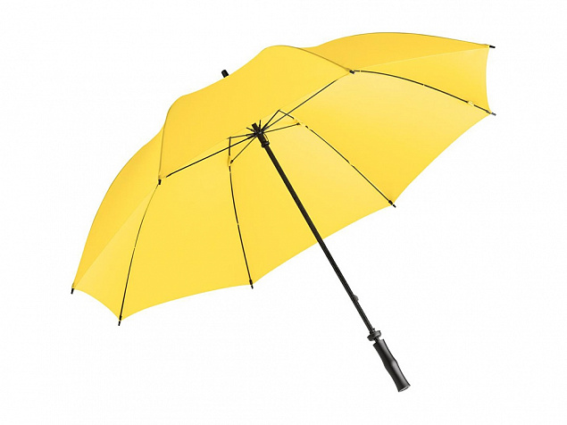 Зонт-трость «Shelter» c большим куполом с логотипом в Балашихе заказать по выгодной цене в кибермаркете AvroraStore