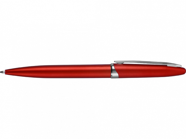 Ручка шариковая Империал, красный металлик с логотипом в Балашихе заказать по выгодной цене в кибермаркете AvroraStore