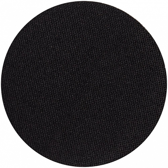 Наклейка тканевая Lunga Round, M, черная с логотипом в Балашихе заказать по выгодной цене в кибермаркете AvroraStore