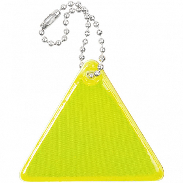 Светоотражатель Spare Care, треугольник, желтый неон с логотипом в Балашихе заказать по выгодной цене в кибермаркете AvroraStore