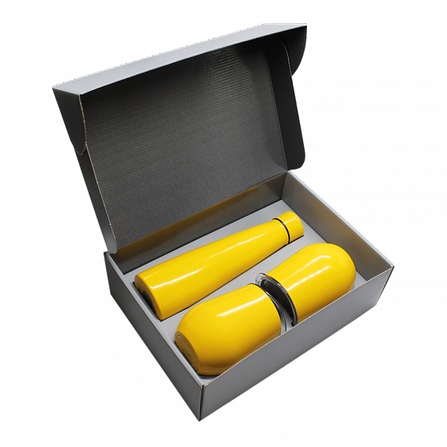 Набор New Box C2 grey (желтый) с логотипом в Балашихе заказать по выгодной цене в кибермаркете AvroraStore