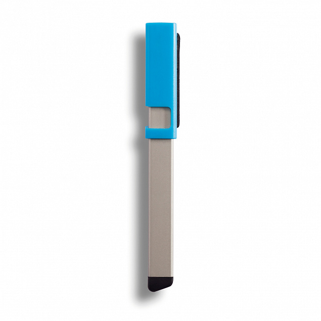 Ручка-стилус Kube 4 в 1, синий с логотипом в Балашихе заказать по выгодной цене в кибермаркете AvroraStore