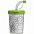 Бутылка-раскраска детская «Передвижник», зеленая с логотипом в Балашихе заказать по выгодной цене в кибермаркете AvroraStore