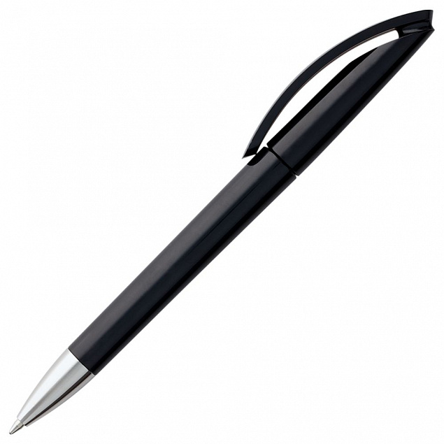 Ручка шариковая Prodir DS3.1 TPC, черная с логотипом в Балашихе заказать по выгодной цене в кибермаркете AvroraStore