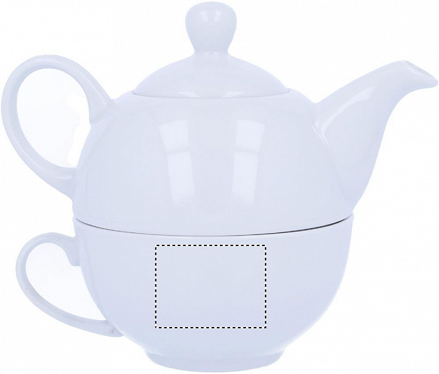 Чайник с чашкой с логотипом в Балашихе заказать по выгодной цене в кибермаркете AvroraStore