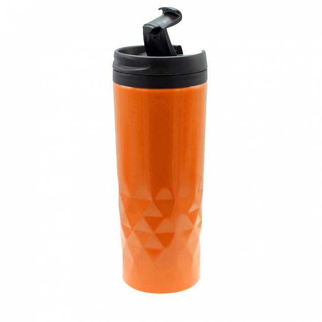 Термокружка Edge - Оранжевый OO с логотипом в Балашихе заказать по выгодной цене в кибермаркете AvroraStore