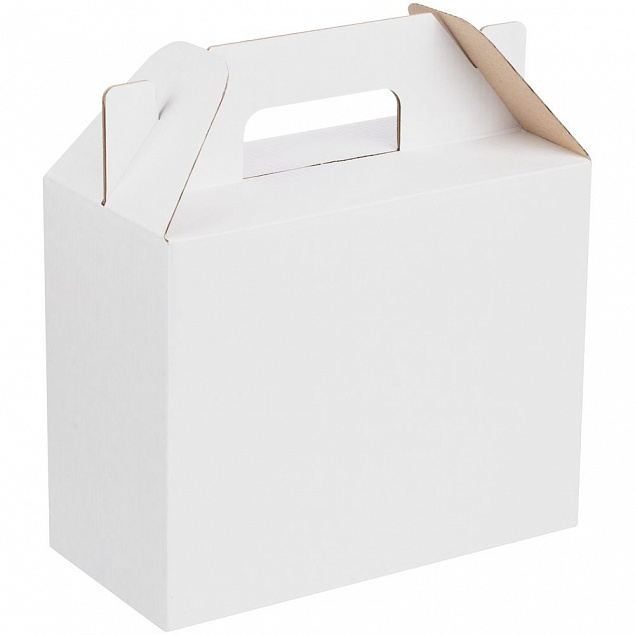 Коробка In Case S, ver.2, белая с крафтовым оборотом с логотипом в Балашихе заказать по выгодной цене в кибермаркете AvroraStore