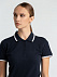 Рубашка поло женская Practice Women 270, голубая с белым с логотипом в Балашихе заказать по выгодной цене в кибермаркете AvroraStore