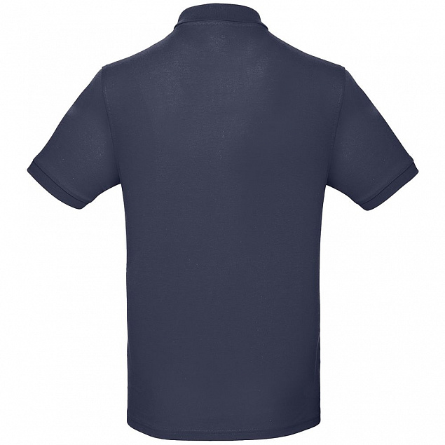 Рубашка поло мужская Inspire, темно-синяя с логотипом в Балашихе заказать по выгодной цене в кибермаркете AvroraStore