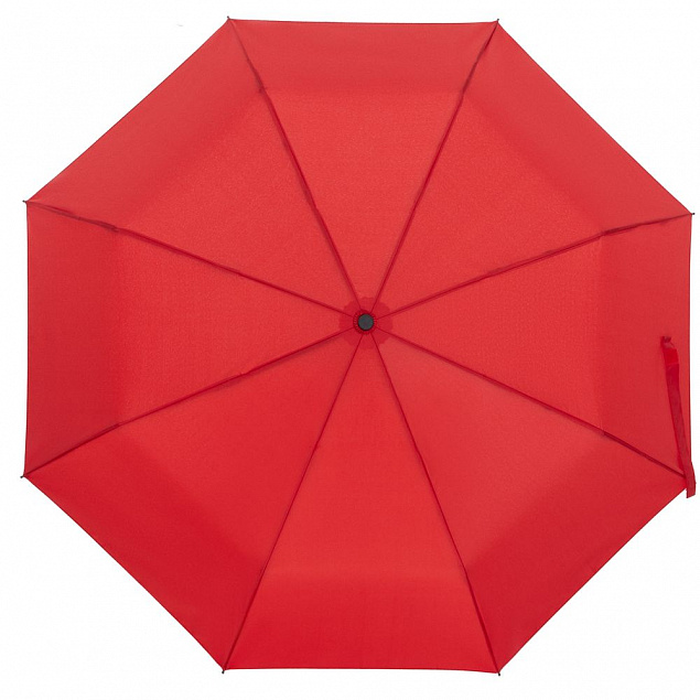 Зонт складной Monsoon, красный с логотипом в Балашихе заказать по выгодной цене в кибермаркете AvroraStore