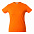 Футболка женская HEAVY LADY, оранжевая с логотипом в Балашихе заказать по выгодной цене в кибермаркете AvroraStore