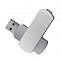 USB Флешка, Elegante, 16 Gb, серебряный с логотипом в Балашихе заказать по выгодной цене в кибермаркете AvroraStore