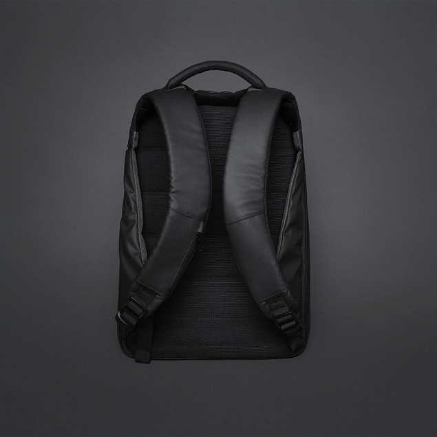 Рюкзак ClickPack Pro, черный с серым с логотипом в Балашихе заказать по выгодной цене в кибермаркете AvroraStore