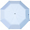 Зонт складной Show Up со светоотражающим куполом, синий с логотипом в Балашихе заказать по выгодной цене в кибермаркете AvroraStore