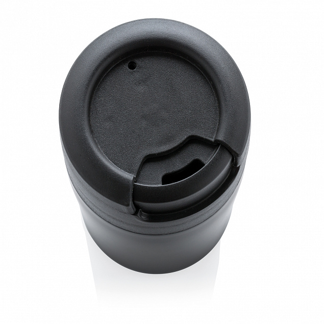 Термокружка Coffee-to-go, черный с логотипом в Балашихе заказать по выгодной цене в кибермаркете AvroraStore