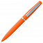 Ручка шариковая Bolt Soft Touch, оранжевая с логотипом в Балашихе заказать по выгодной цене в кибермаркете AvroraStore