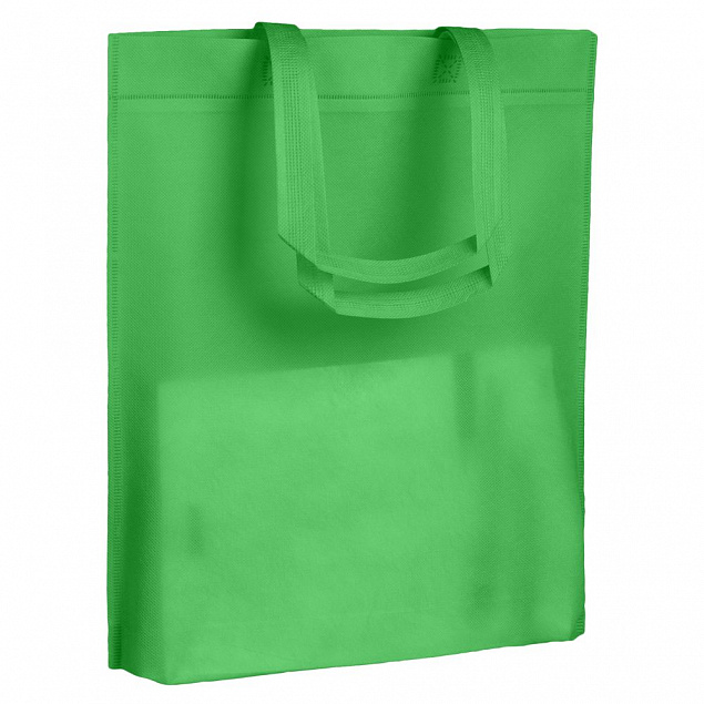 Сумка для покупок Span 70, зеленая с логотипом в Балашихе заказать по выгодной цене в кибермаркете AvroraStore