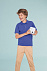Рубашка поло детская Summer II Kids 170, ярко-синяя с логотипом в Балашихе заказать по выгодной цене в кибермаркете AvroraStore